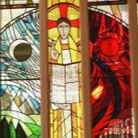 Stained glass window, Chapel, St Andrew&#39;s.